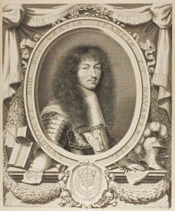 Luigi XIV da Robert Nanteuil