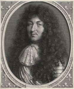 Luigi XIV, Re di Francia (1638-1678) da Robert Nanteuil