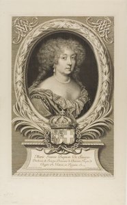 Marie Jeanne Baptiste, duchessa di Savoia da Robert Nanteuil