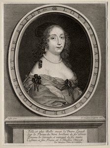 Maria Luisa di Gonzaga, Regina di Polonia, 1653 da Robert Nanteuil