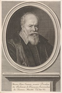 Pierre Jeannin, ca. 1656 da Robert Nanteuil