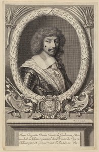 Ritratto di Jean Baptiste Budes de Guébriant, maresciallo francese da Robert Nanteuil