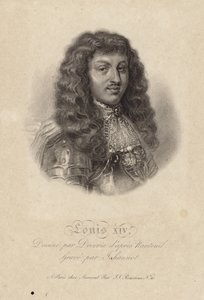Ritratto del re Luigi XIV da Robert Nanteuil