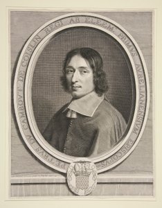 Ritratto del Cardinale de Coislin da Robert Nanteuil
