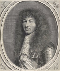 Ritratto di Luigi XIV da Robert Nanteuil