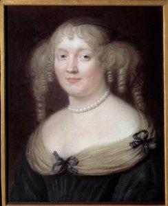 Ritratto di Marie de Rabutin-Chantal, Marchesa di Sévigné, donna di lettere da Robert Nanteuil