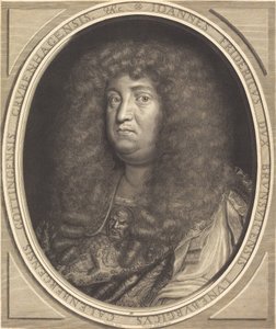 Jean-Frederic, Duca di Brunswick-Lunebourg (Hannover) da Robert Nanteuil after Jean Michelin