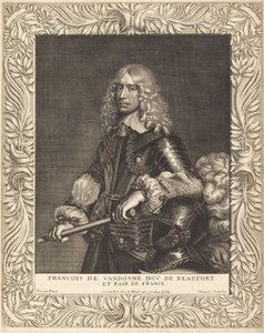 François, Duca di Beaufort da Robert Nanteuil after Jean Nocret