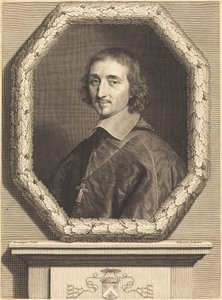 Ferdinand de Neufville da Robert Nanteuil after Philippe de Champaigne