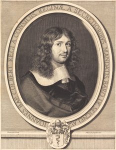 Jean-Baptiste Colbert da Robert Nanteuil after Philippe de Champaigne