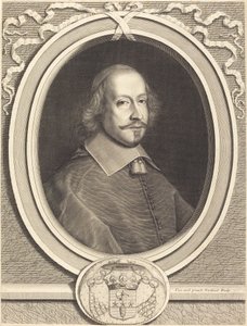 Cardinale Jules Mazarin da Robert Nanteuil after Pieter van Mol