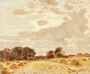 Raccolto a Knowes, East Linton da Robert Noble