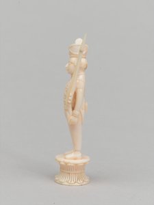 Pedone bianco, pezzo degli scacchi, India da Robert Noble