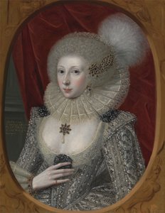 Ritratto di una donna, possibilmente Elizabeth Pope (ca. 1585; vivente 1624)