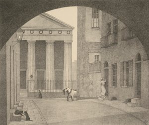 Una Chiesa di Londra da Robert Polhill Bevan