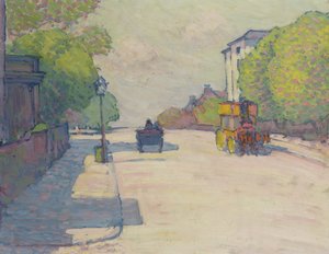Adelaide Road alla luce del sole, 1910