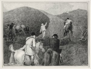 Scena di caccia da Robert Polhill Bevan