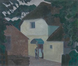 Il visitatore al mulino da Robert Polhill Bevan