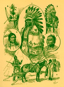 Indiani americani nel XIX secolo da Robert Prowse