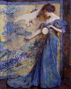 Lo specchio, c. 1910 da Robert Reid