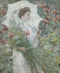 Il parasole bianco da Robert Reid