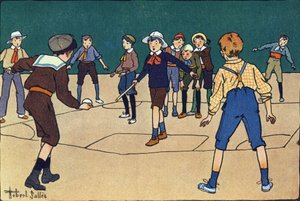 Theque (gioco di squadra con palla e bastone) da Robert Salles