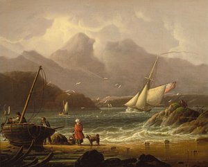 Paesaggio costiero da Robert Salmon