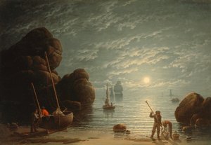 Scena Costiera al Chiaro di Luna da Robert Salmon