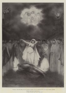 Diarmid, la nuova opera del Marchese di Lorne e Mr Hamish MacCunn, al Covent Garden Theatre da Robert Sauber