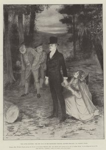Il piccolo ministro, la nuova commedia al Haymarket Theatre, adattata dal romanzo di J M Barrie