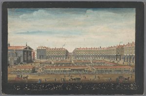 Vista del Covent Garden Market a Londra da Robert Sayer