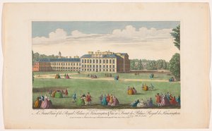 Vista su Kensington Palace a Londra da Robert Sayer