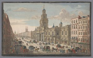 Veduta della Royal Exchange a Londra