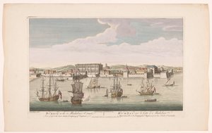 Veduta della città di Bombay (Nederzettingen van de VOC)