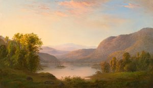 Una vista sulle montagne Laurenziane, vicino a Québec da Robert Scott Duncanson