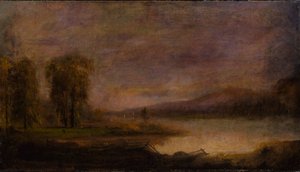 Paesaggio con lago da Robert Seldon Duncanson