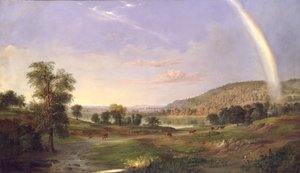 Paesaggio con Arcobaleno, 1859 da Robert Seldon Duncanson