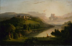 Altopiani scozzesi, ca. 1848-1852 da Robert Seldon Duncanson