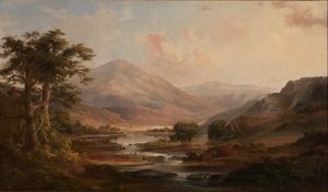 Paesaggio scozzese, 1871 da Robert Seldon Duncanson