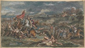 Scena di Battaglia da Robert Smirke