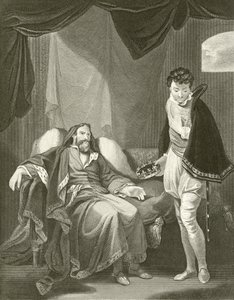 Enrico IV che rimprovera il principe Enrico