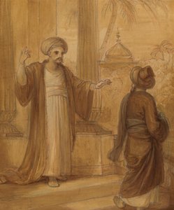Illustrazione per un romanzo orientale, possibilmente 