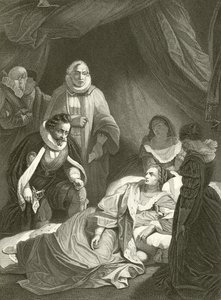 Ultime ore della regina Elisabetta da Robert Smirke