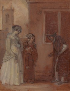 Maestro William Page e Sir Hugh Evans da Robert Smirke