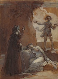 Prospero e Ariel da Robert Smirke