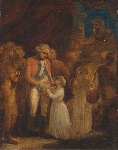I Due Figli di Tipu Sahib, Sultano di Mysore, Consegnati come Ostaggi al Generale Cornwallis da Robert Smirke