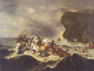 Il naufragio del Grosvenor, 1783 da Robert Smirke