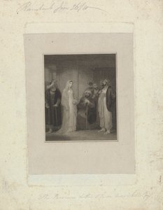 Senza titolo: Il persiano e i mercanti di schiavi da Robert Smirke
