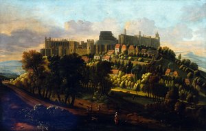 Castello di Windsor, c.1670 da Robert Streater or Streeter