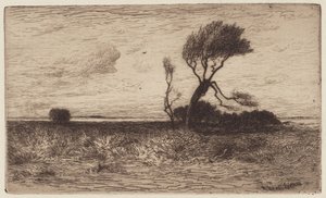 Vicino alla costa [piccola lastra] da Robert Swain Gifford